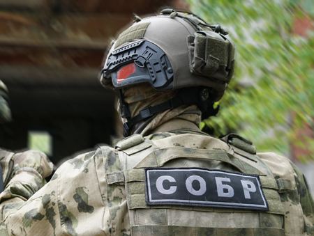 В Ульяновске сотрудниками СОБР Росгвардии задержан подозреваемый в экстремизме