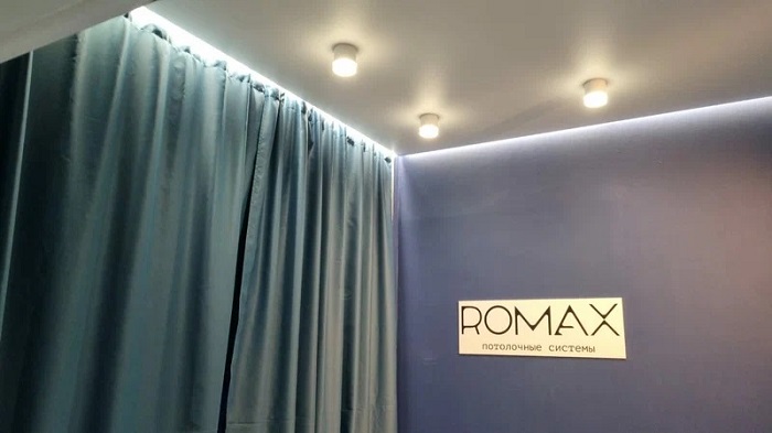 Компания "ROMAX" представляет новый стандарт в мире натяжных потолков в Санкт-Петербурге