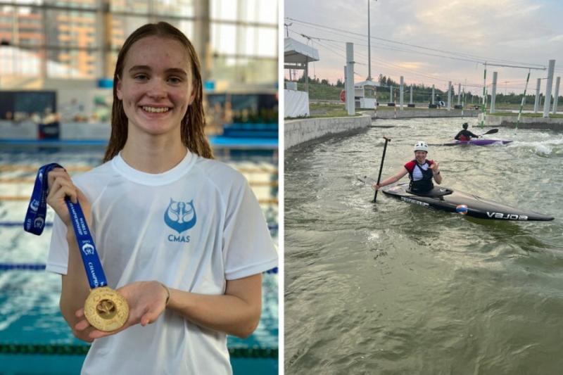 Золотые медали в подводном спорте и слаломе завоевали спортсменки из Новосибирска