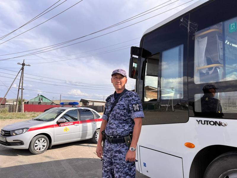 Росгвардия оснастила кнопками тревожной сигнализации 47 пассажирских автобусов в Туве