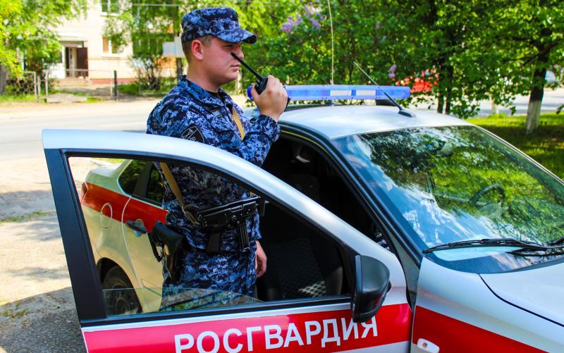 В Марий Эл сотрудники вневедомственной охраны Росгвардии в августе выезжали на сигнал «тревога» 215 раз