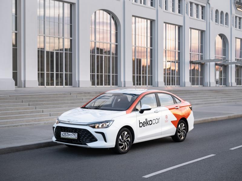 Каршеринг BelkaCar пополнил столичный автопарк новыми BAIC U5 Plus