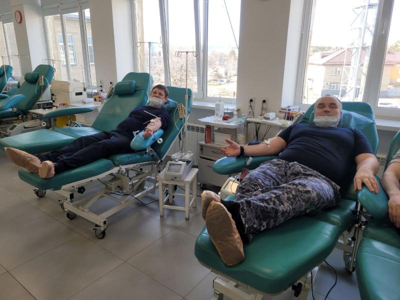 На Южном Урале росгвардейцы пополнили банк донорской крови