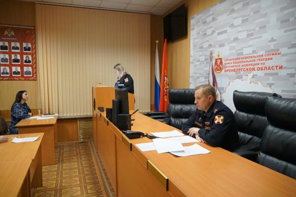 В Росгвардии прошло заседание комиссии по вопросам повышения качества охранных услуг, предоставляемых частной охранной организации