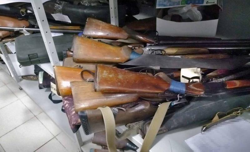В Мордовии по итогам 1 квартала росгвардейцы изъяли у граждан свыше 230 единиц зарегистрированного гражданского оружия