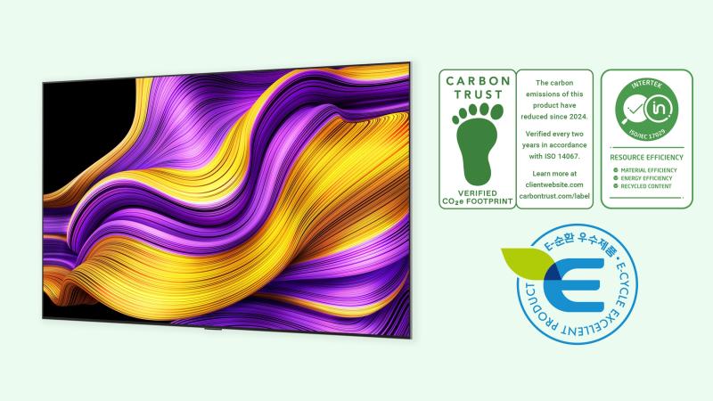 LG OLED 2025 ПОЛУЧАЕТ ЭКОЛОГИЧЕСКИЕ СЕРТИФИКАТЫ ЗА УСТОЙЧИВЫЙ ДИЗАЙН И СОКРАЩЕНИЕ УГЛЕРОДНОГО СЛЕДА