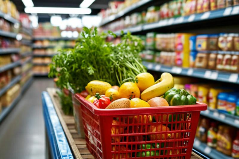 Стоимость продуктовой корзины в Новосибирской области превысила семь тысяч