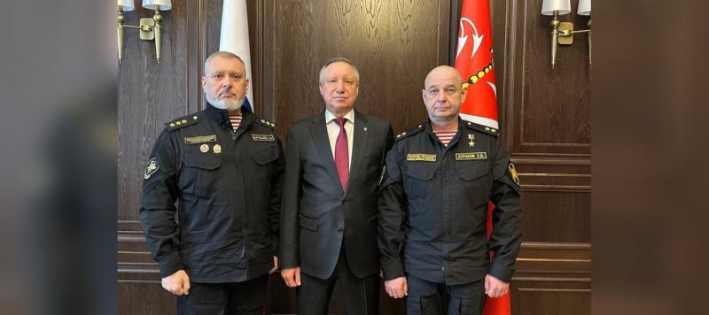 Состоялась рабочая встреча заместителя директора Росгвардии генерал-полковника Алексея Воробьева и губернатора Санкт-Петербурга Александра Беглова