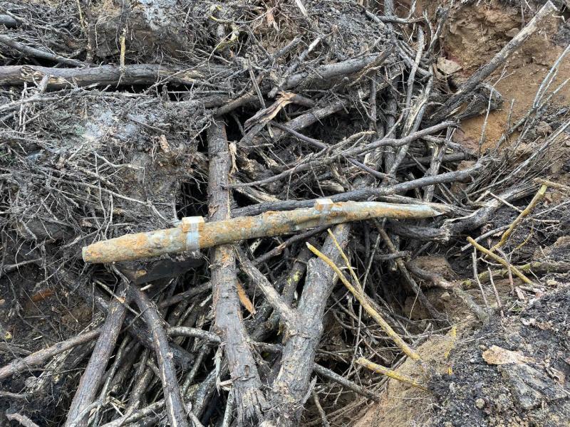 Реактивный снаряд уничтожен профессионалами-взрывотехниками под Бираканом ЕАО