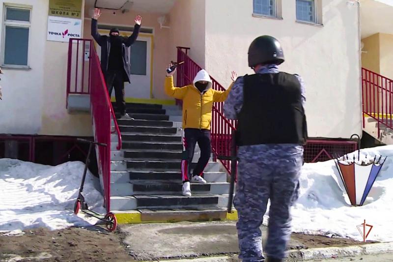 На Ямале Росгвардия приняла участие во Всероссийских антитеррористических учениях