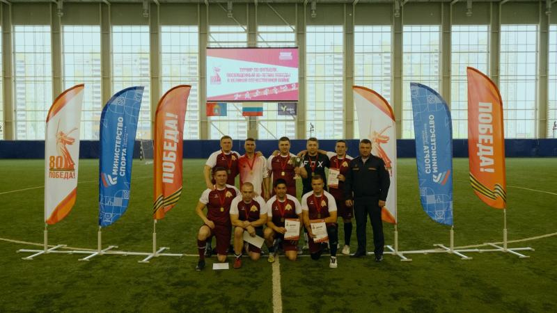 Тамбовские росгвардейцы стали чемпионами товарищеского турнира по мини-футболу в честь Дня Победы