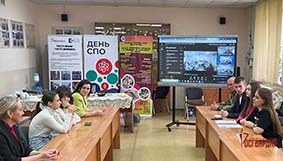 Сотрудники ОМОН «Крепость» провели профориентационные мероприятие