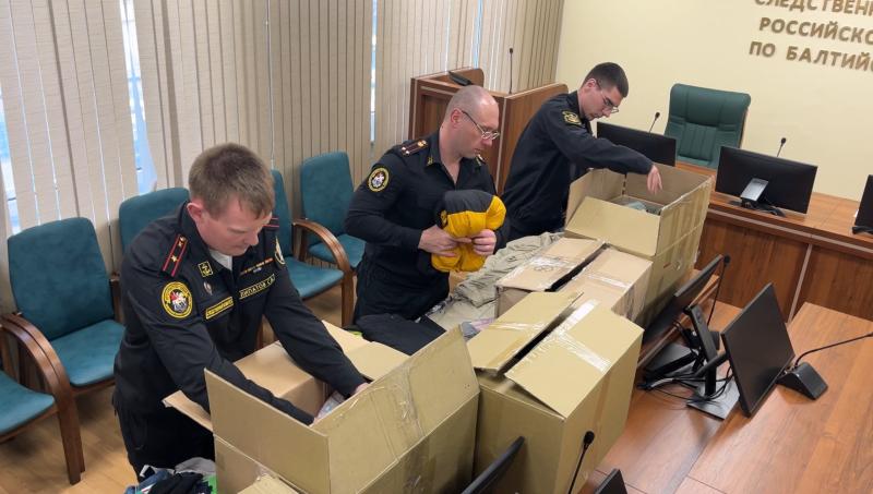 В Калининградской области сотрудники СК России передали очередную партию гуманитарной помощи