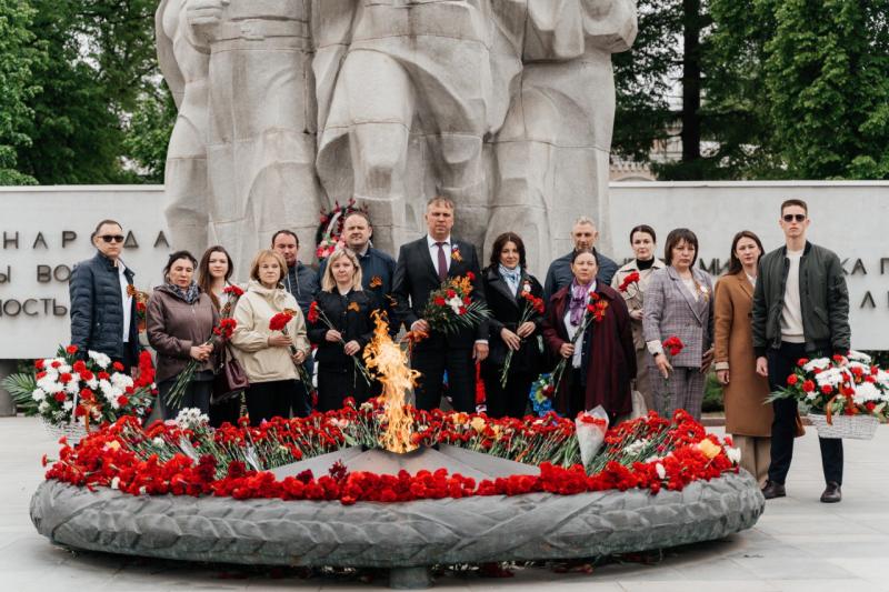 Сотрудники рязанского филиала «Россети Центр и Приволжье» почтили память героев Великой Отечественной войны