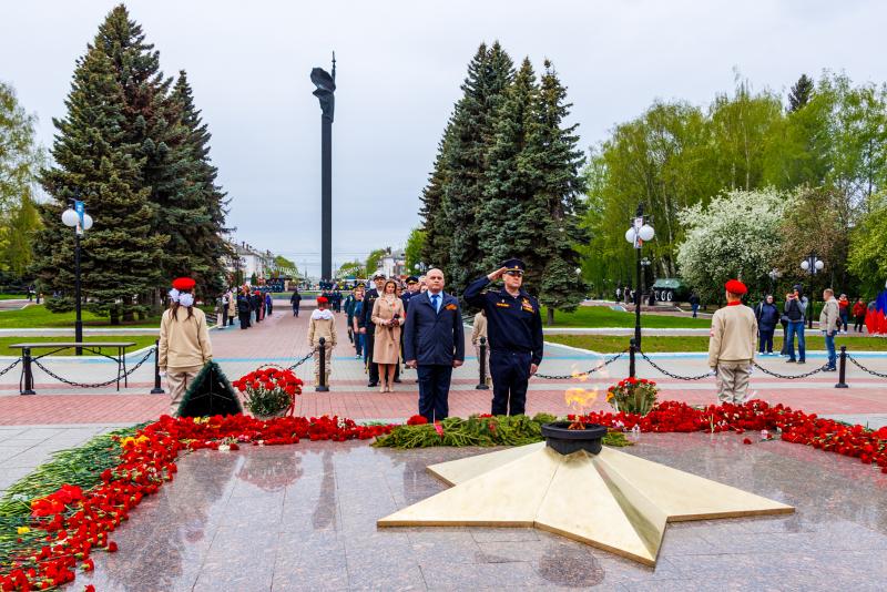 Представитель Управления Росгвардии по Республике Марий Эл принял участие в торжественной передаче частицы Вечного огня во все районы республики