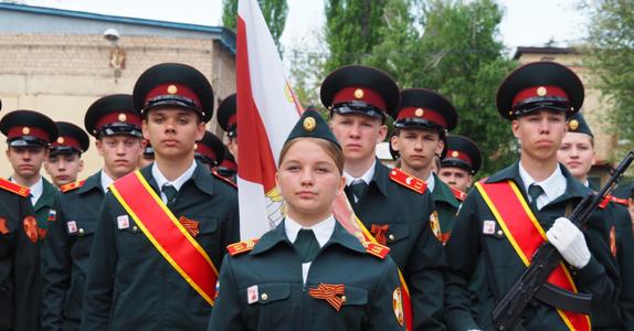 В Оренбургской области росгвардейцы приняли участие в праздновании Дня Победы