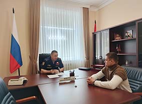 Начальник территориального Управления Росгвардии провёл личный приём граждан в Орловской области