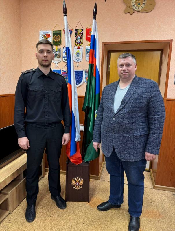 Военные следователи Североморского военного следственного отдела встретились с ветераном военного следствия