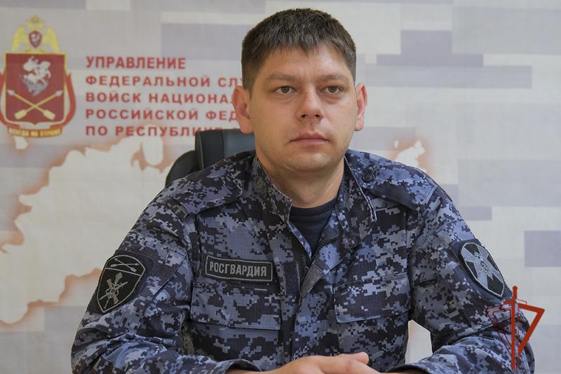 В Республике Алтай росгвардейцы провели профориентациооные мероприятия