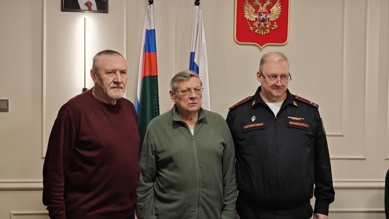 Встреча руководителя военного следственного управления СК России по Северному флоту с ветеранами военного следствия