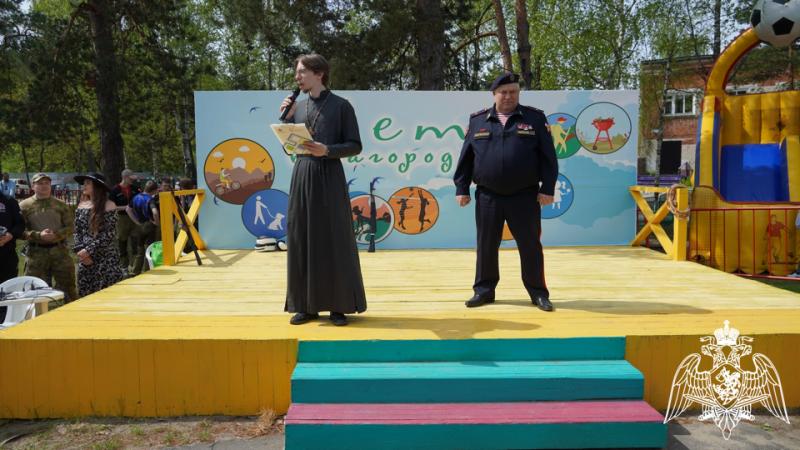 Начальник Управления Росгвардии по Владимирской области принял участие в фестивале «Русский воин-святой воин»