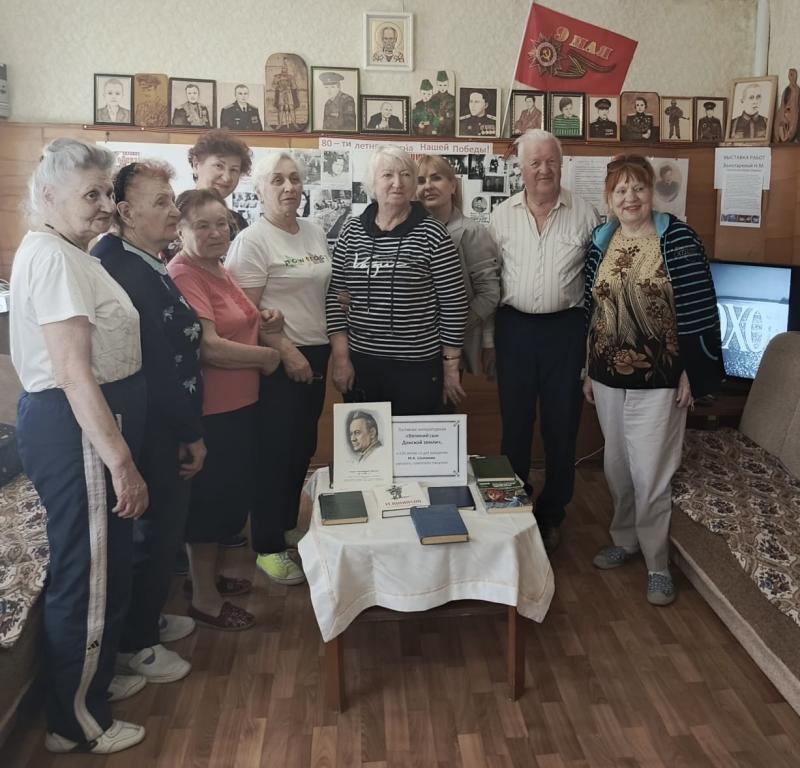 Литературная гостиная
«Великий сын Донской земли», 
к 120-летию со дня рождения М.А.Шолохова, 
русского советского писателя