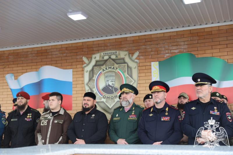 В ЧЕЧЕНСКОЙ РЕСПУБЛИКЕ ОТМЕТИЛИ 25-Ю ГОДОВЩИНУ СО ДНЯ ОБРАЗОВАНИЯ ОМОН «АХМАТ-ГРОЗНЫЙ»