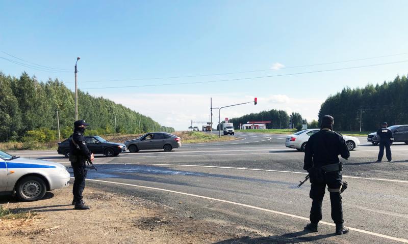 В Мордовии спецназ Росгвардии принял участие в спецоперации «Анаконда»