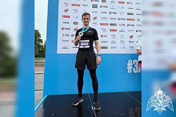 В Ульяновске росгвардейцы присоединились к всероссийскому полумарафону ЗаБег.РФ