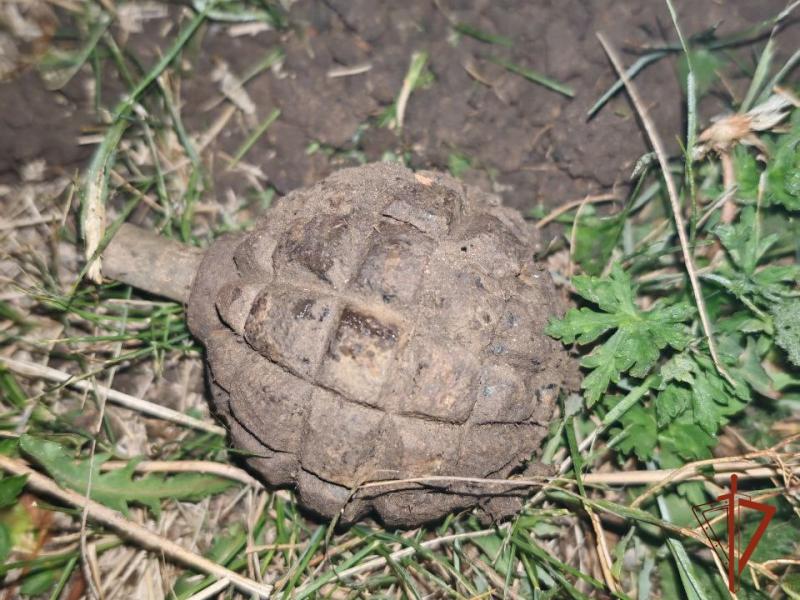 Сотрудники спецподразделения Росгвардии обезвредили немецкую гранату образца 1914 года, найденную в Иркутской области