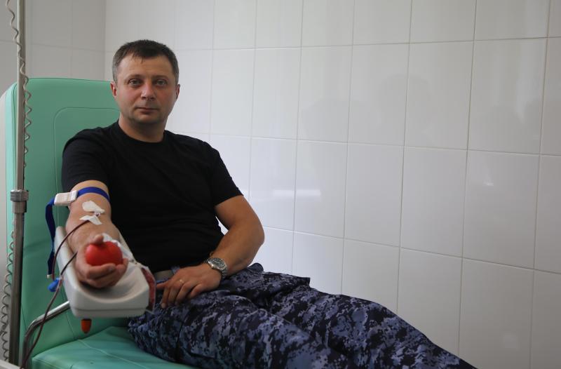 Росгвардейцы пополнили банк крови медучреждений Мордовии