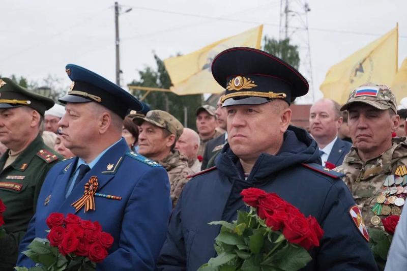Начальник Управления Росгвардии по Республике Мордовия принял участие в мероприятии, посвященном Дню памяти и скорби