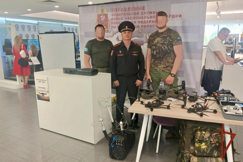 Сотрудники Росгвардии из Приангарья присоединились к региональному форуму, посвящённому беспилотным технологиям