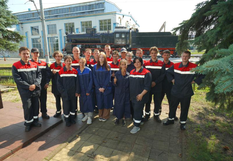 Студенческий отряд БГТУ начал работу в Московском, Северном и Южном филиалах компании «ЛокоТех-Сервис»