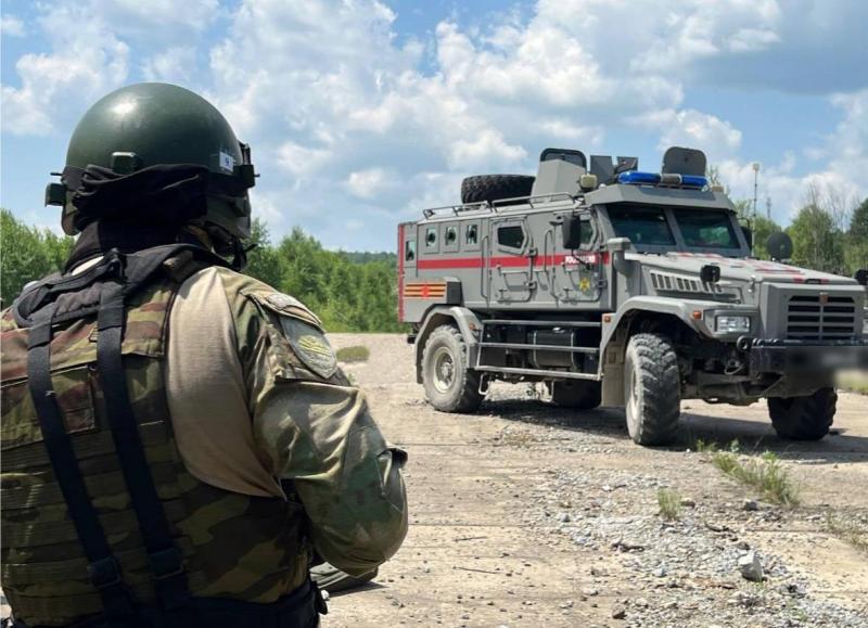 В Еврейской автономии при участии Росгвардии прошло межведомственное антитеррористическое учение