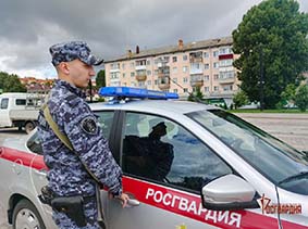 За минувшие сутки росгвардейцы задержали двух правонарушителей
