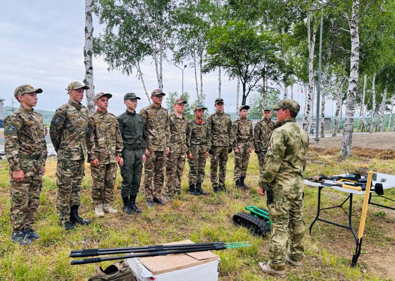 Росгвардейцы Еврейской автономии оказали содействие в проведении военно-патриотической игры «Зарница 2.0»