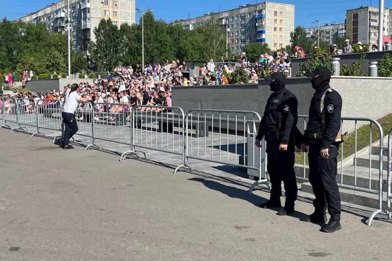 Росгвардия обеспечила правопорядок на массовых празднованиях в Кузбассе