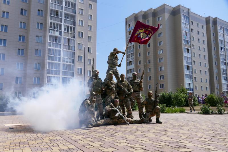 Именитый отряд специального назначения «Кузбасс» отметил 23-ю годовщину со дня образования