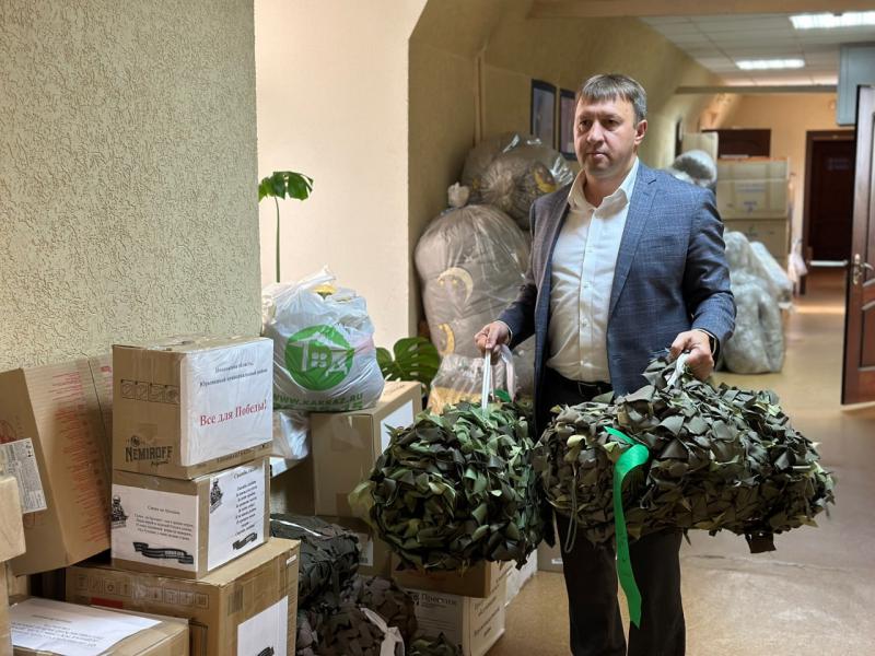 Партийцы Ивановской области отправили гуманитарную помощь в зону проведения спецоперации