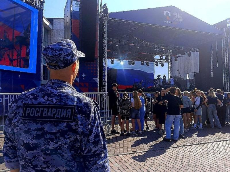 В Иркутской области сотрудники Росгвардии обеспечили безопасность празднования Дня металлурга