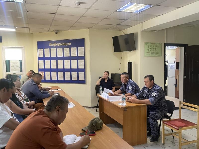 Заседание координационного совета по вопросам частной охранной деятельности состоялось в ЦЛРР Росгвардии Тувы