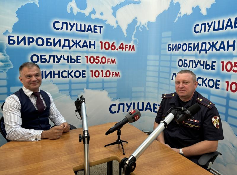 Под защитой Росгвардии: как работает вневедомственная охрана в Еврейской автономной области рассказал Вадим Перкун