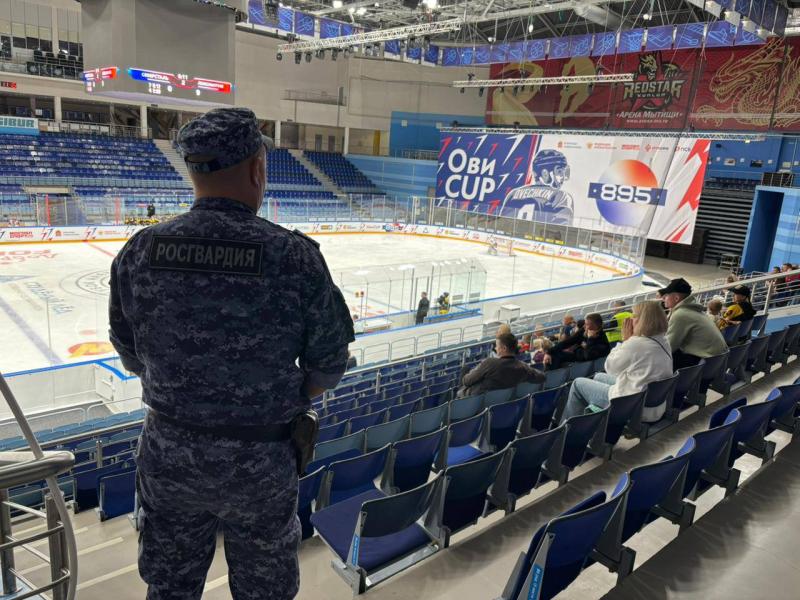 Под охраной Мытищинского отдела Росгвардии.