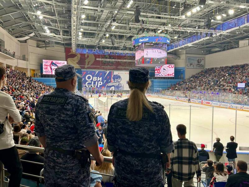 Под охраной Мытищинского отдела Росгвардии.