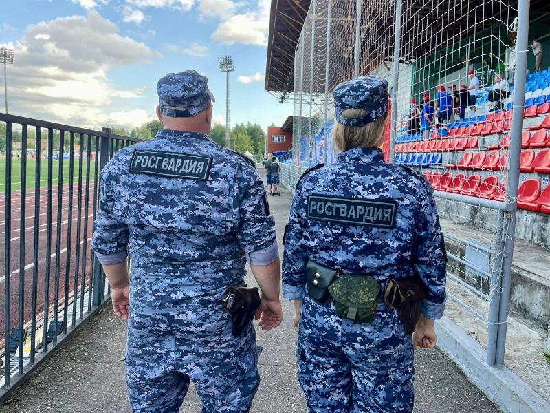 Под охраной Мытищинского отдела Росгвардии.