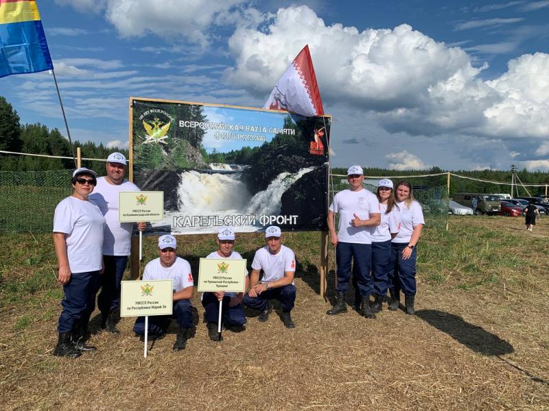 Судебные приставы Марий Эл приняли участие во Всероссийской Вахте Памяти