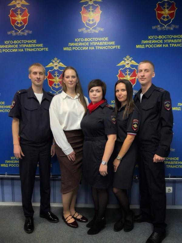 «Штаб – всему голова» 

Сотрудники Юго-Восточного ЛУ МВД России на транспорте отмечают 107-летнюю годовщину образования штабных подразделений