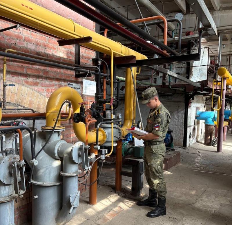 В жилищно-коммунальной службе № 6 (г. Краснодар)
филиала ФГБУ «ЦЖКУ» Минобороны России (по ВКС) 
завершена войсковая стажировка курсантов