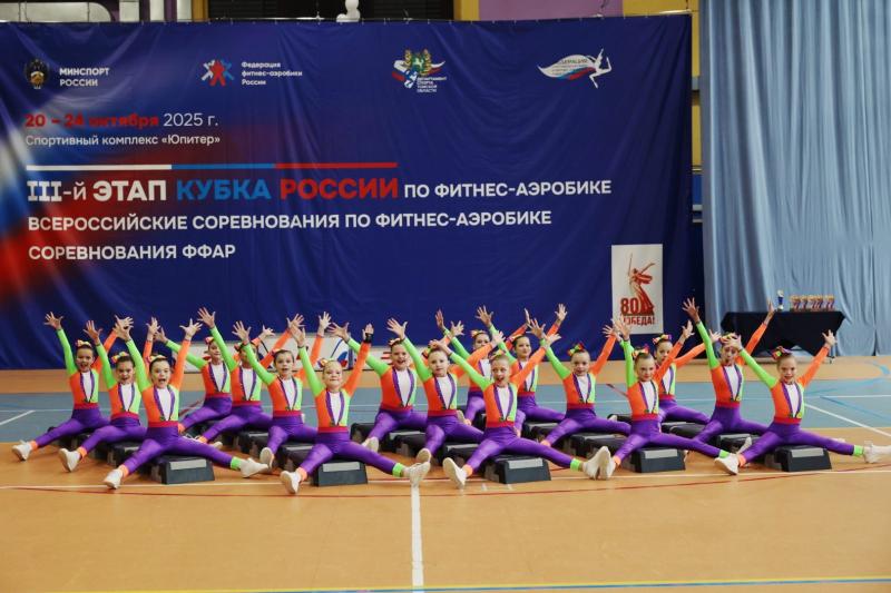 В Томске определили претендентов на победу в Кубке России по фитнес-аэробике